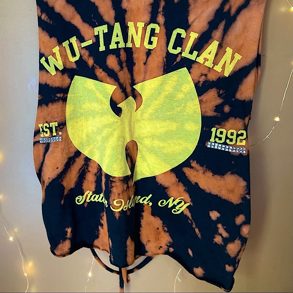 Kewl Wu Tang Clan vintage T-Shirt~Open back style